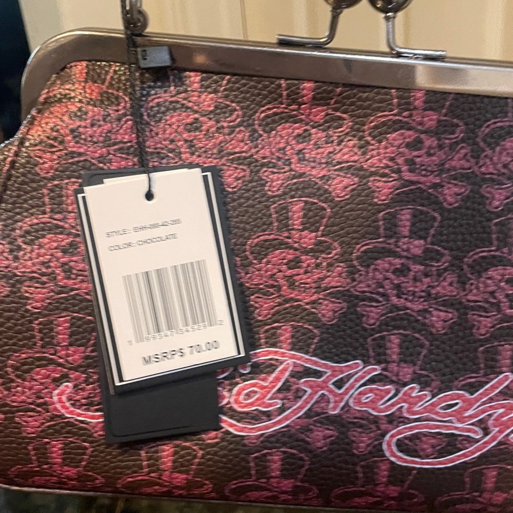 Ed Hardy Tiger & Skull Purse - Picture 7 of 8